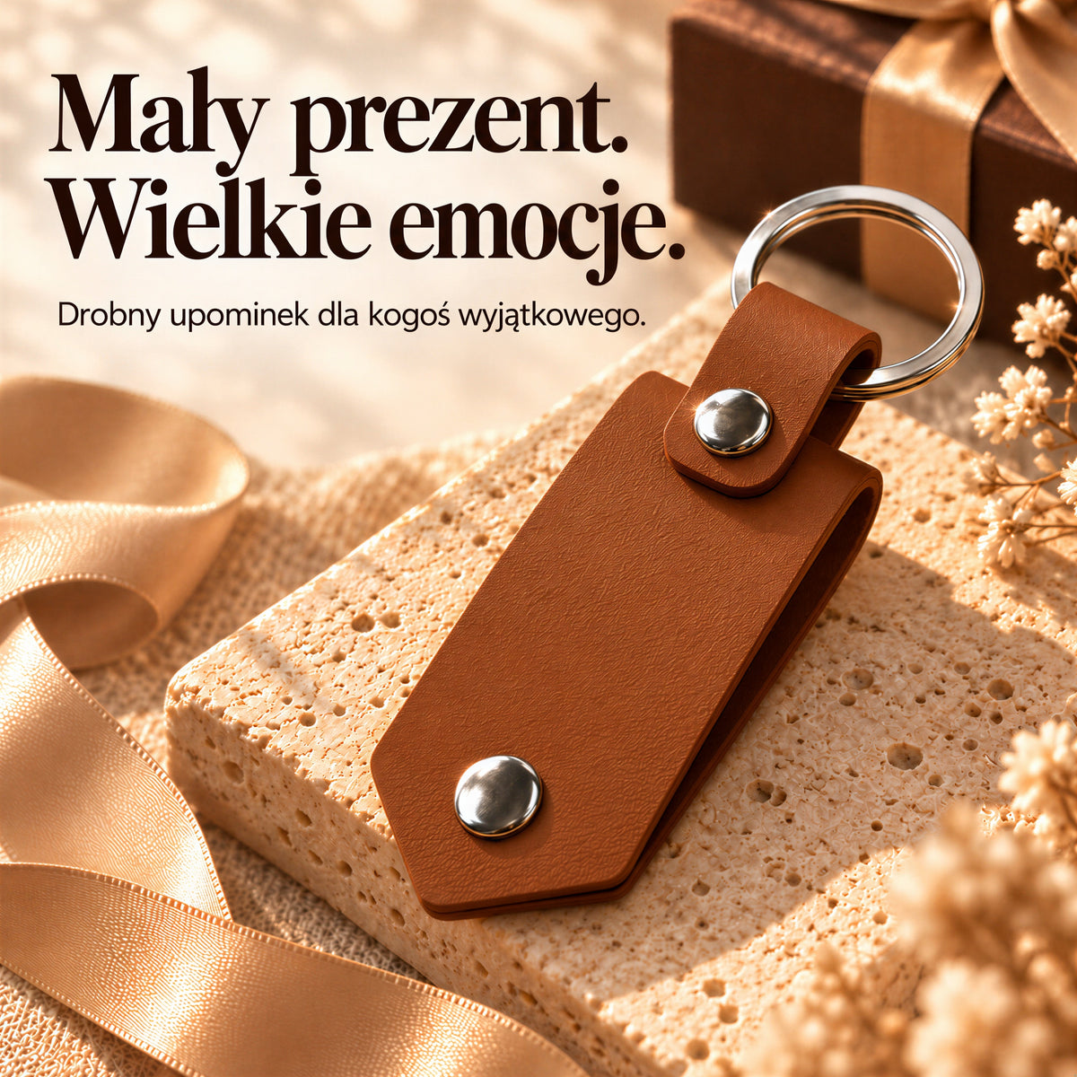 Personalizowany Brelok ze Zdjęciem dla Taty