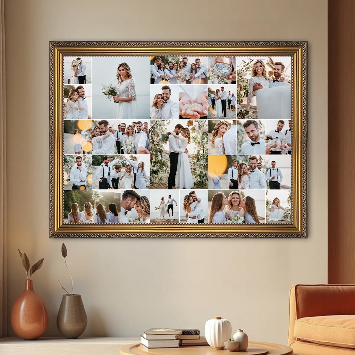 Kolaż 24 zdjęcia - druk na płótnie, spersonalizowany prezent - Adamell.pl