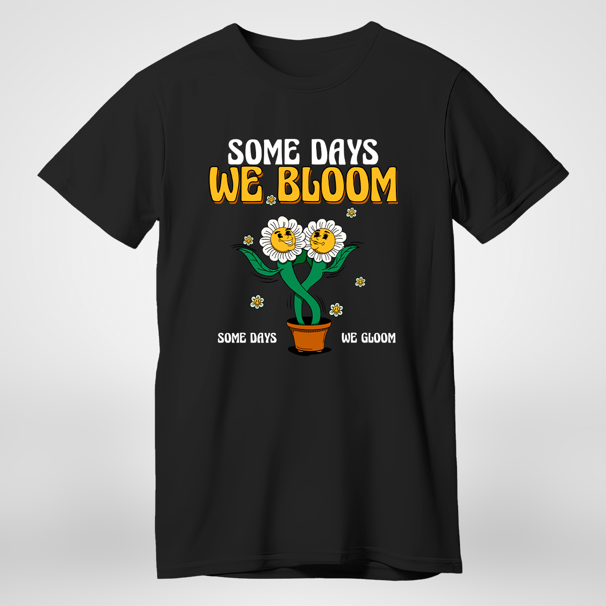Koszulka unisex z nadrukiem WE BLOOM - prezent dla niej, niego - Adamell.pl
