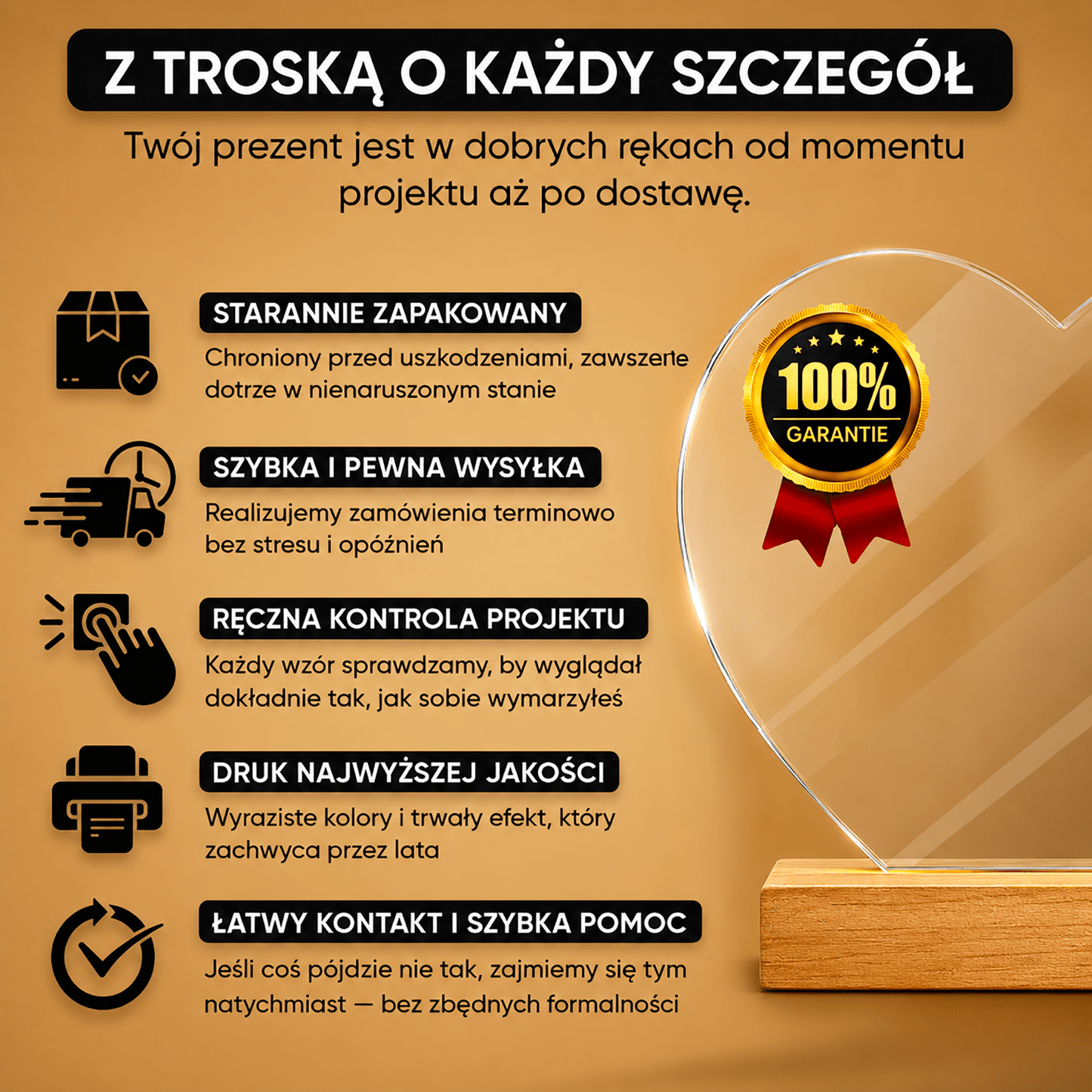 Mama z dziećmi + imiona Clipart - Druk na szkle serce, spersonalizowany prezent dla mamy - Adamell.pl
