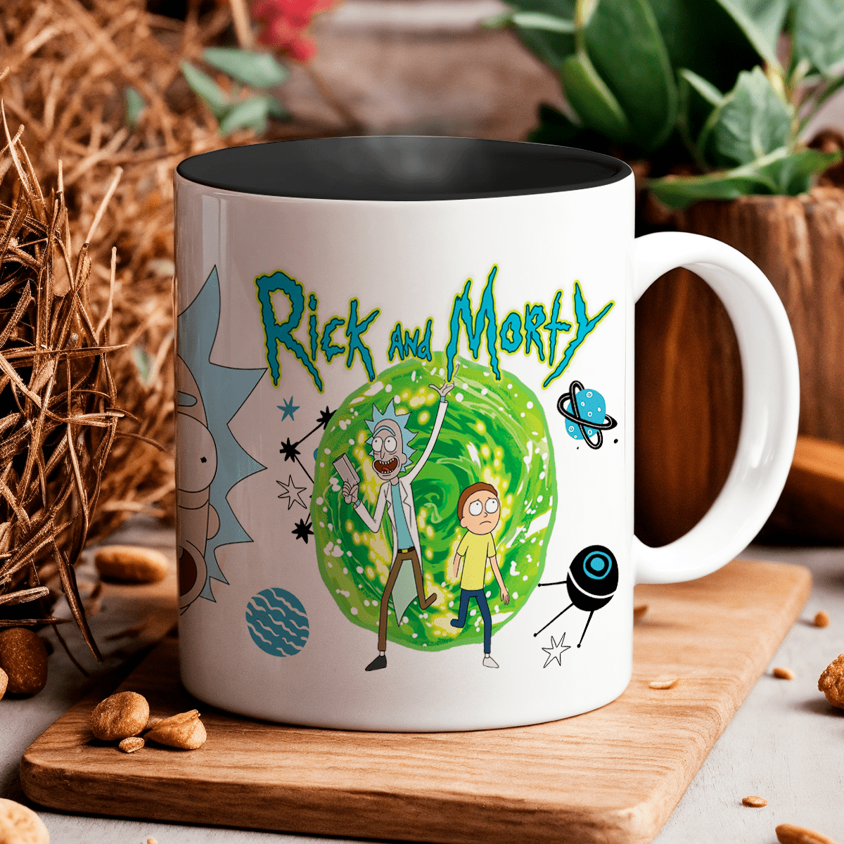 Rick i Morty grafika - 1x Kubek z nadrukiem, prezent dla dziecka - Adamell.pl