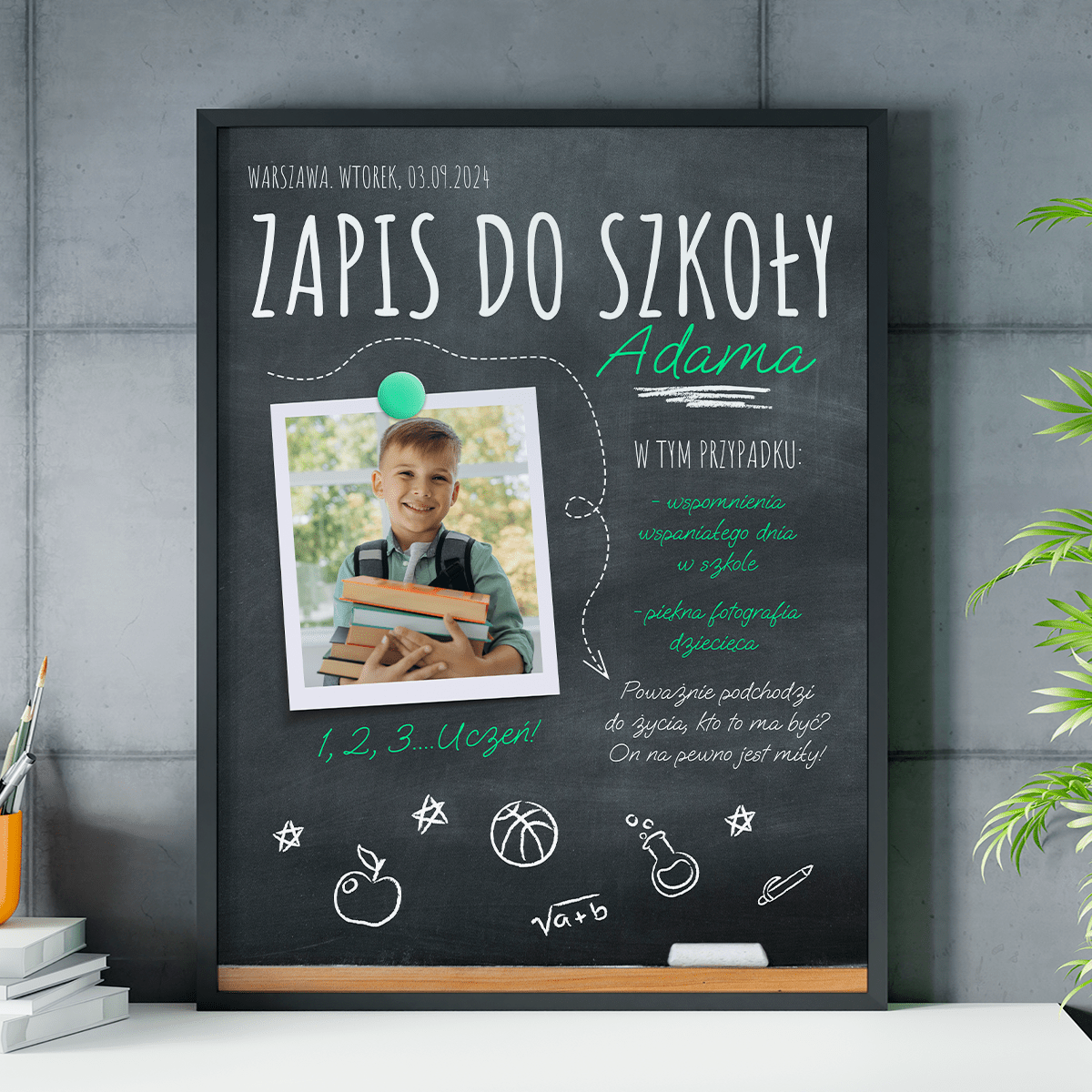 Zapis Dziecka Do Szko y Plakat Spersonalizowany Prezent Dla Dziecka zapis-dziecka-do-szko-y-plakat-spersonalizowany-prezent-dla-dziecka