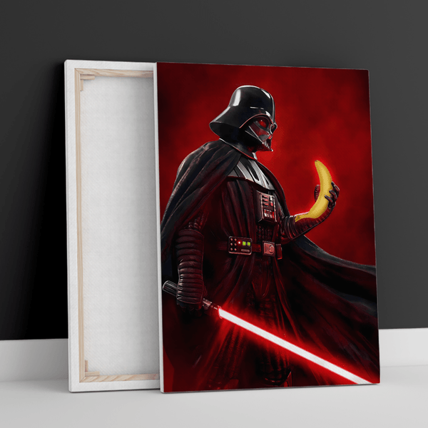 Darth Vader - druk na płótnie, spersonalizowany prezent dla niego - Adamell.pl