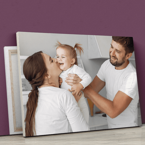 Fotoobraz rodziny - druk na płótnie, spersonalizowany prezent - Adamell.pl
