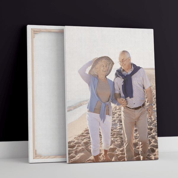 Moi dziadkowie zdjęcie - druk na płótnie, spersonalizowany prezent dla dziadków - Adamell.pl