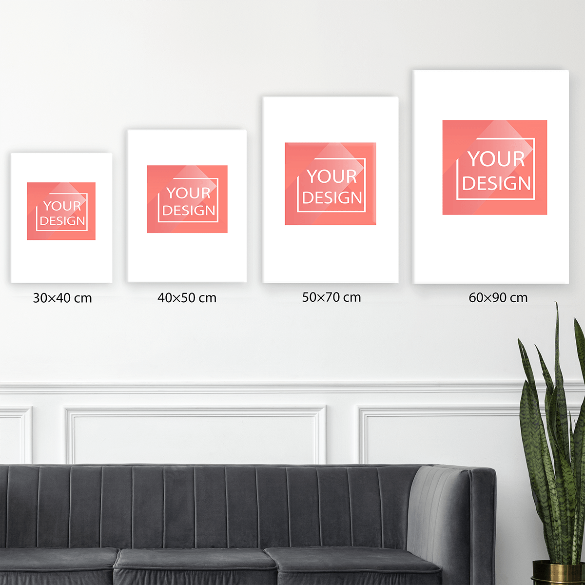 Na 40 urodziny - druk na płótnie, spersonalizowany prezent dla żony - Adamell.pl