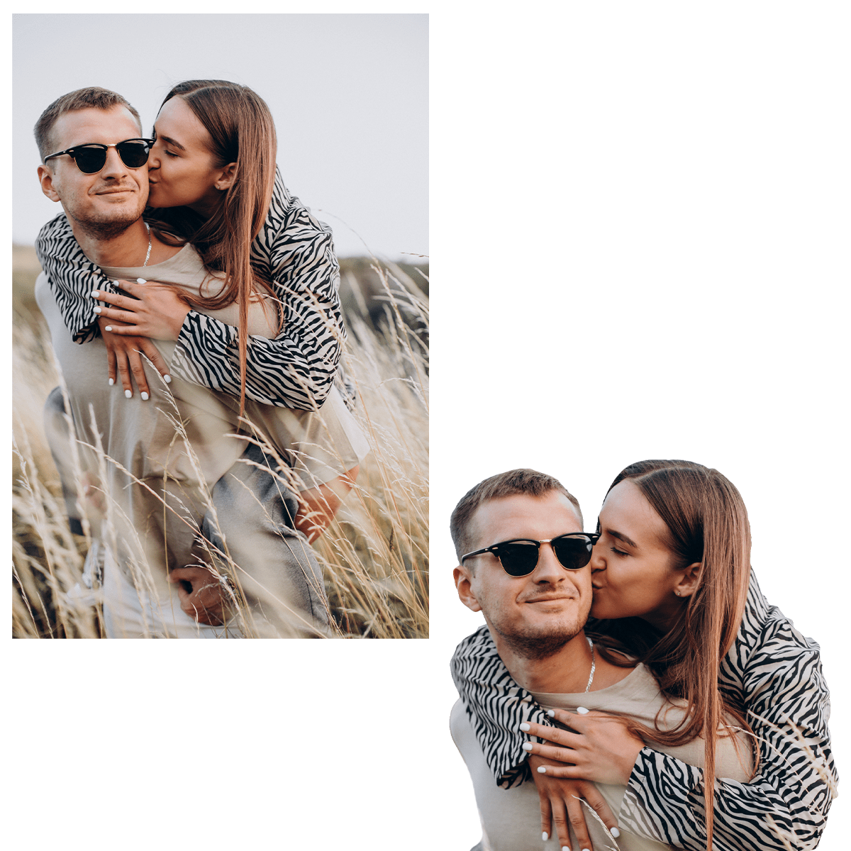 Nasze wspólne serce - Szklane serce, spersonalizowany prezent dla niej - Adamell.pl