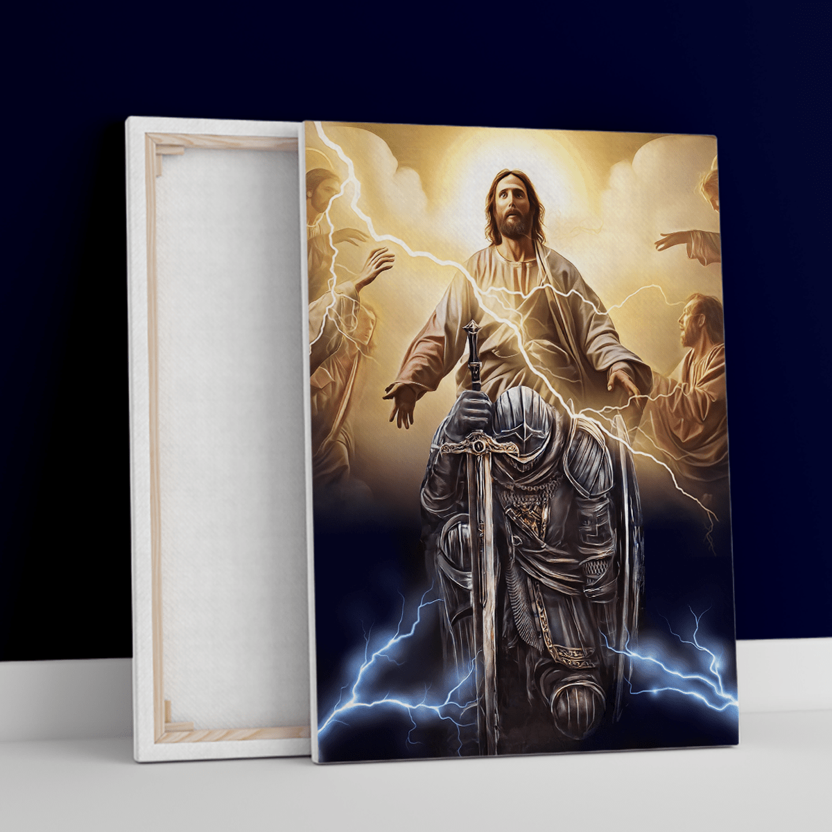 Rycerz - druk na płótnie, prezent dla mężczyzny - Adamell.pl