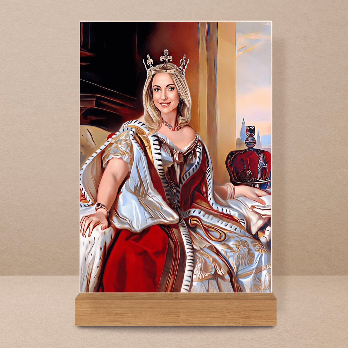 Portret na szkle - Adamell.pl