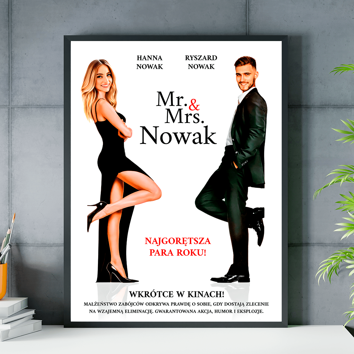 Prezent dla Fana filmów i seriali - Adamell.pl