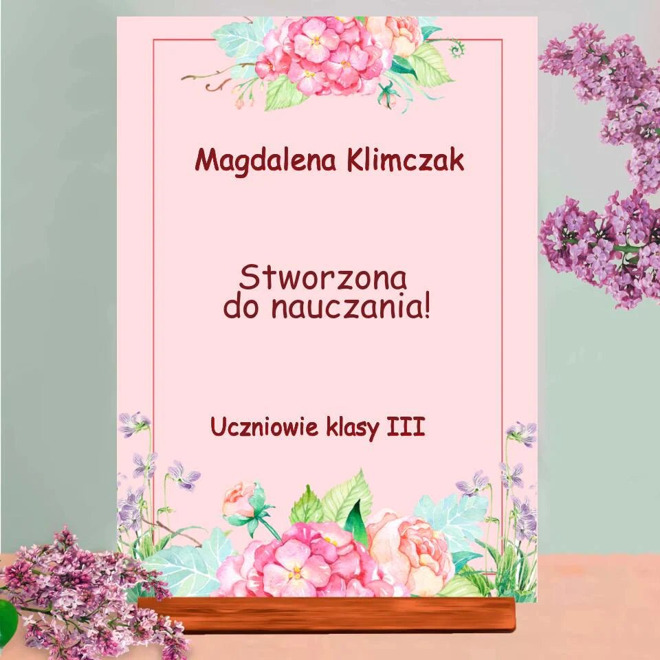 Prezent na Dzień Nauczyciela - Adamell.pl