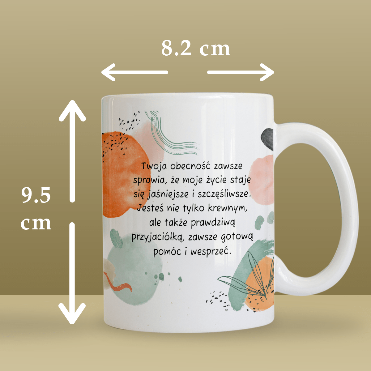 2 x kubek z nadrukiem CIOCIA + wisiorek box 3 w 1 - zestaw prezentowy, spersonalizowany prezent dla cioci - Adamell.pl
