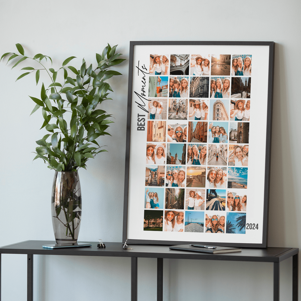 Best moments - plakat, spersonalizowany prezent dla przyjaciółki - Adamell.pl