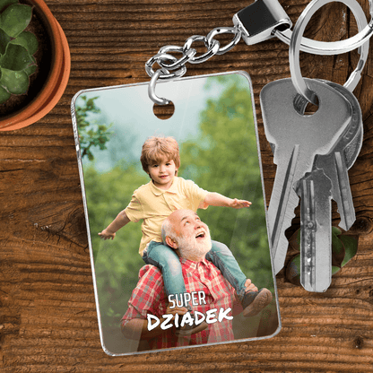 Bluza + breloczek + kubek WESOŁYCH ŚWIĄT, DZIADKU - zestaw prezentowy 3 w 1, spersonalizowany prezent dla dziadka - Adamell.pl