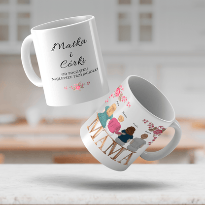Clipart mama - 1x Kubek z nadrukiem, spersonalizowany prezent dla mamy - Adamell.pl