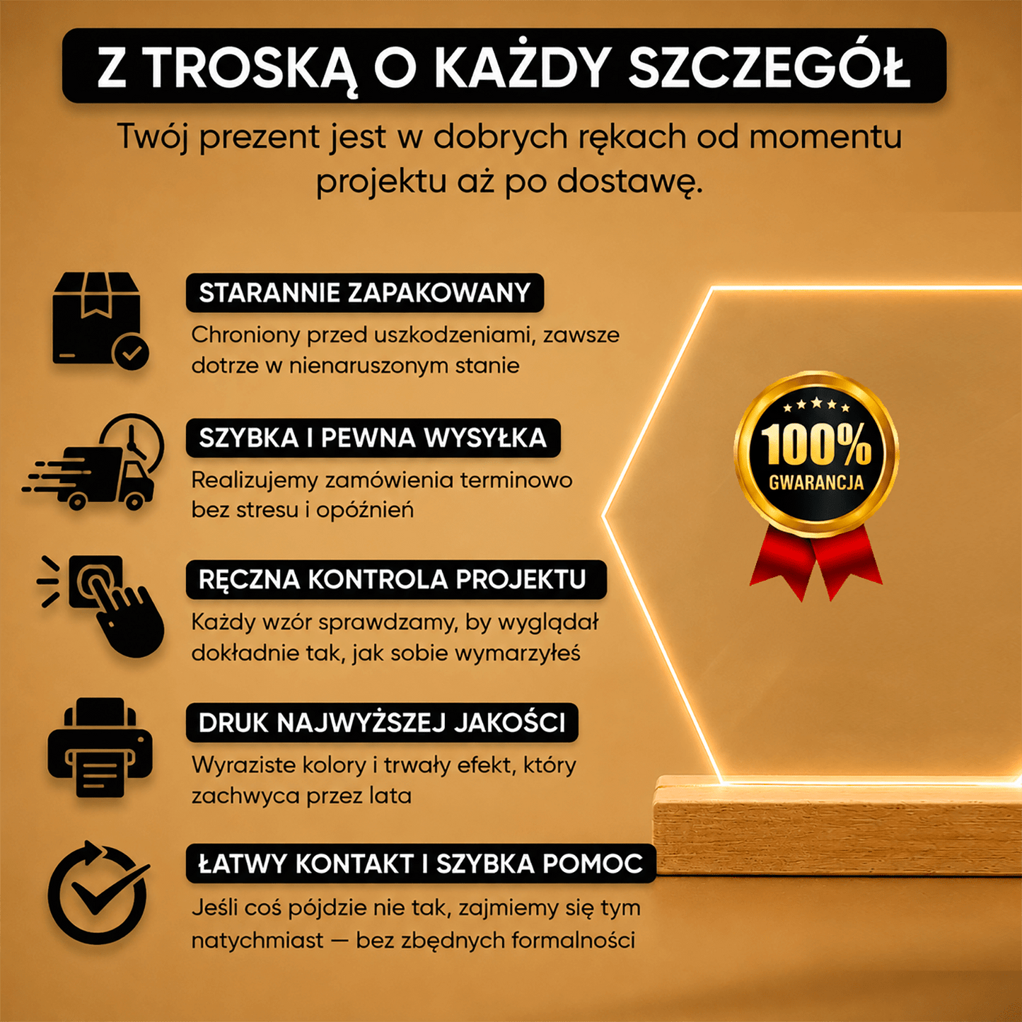 Clipart świąteczny BABCIA - Druk na szkle, spersonalizowany prezent dla babci - Adamell.pl