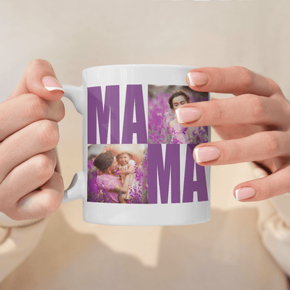 Cudowna mama - 1x Kubek z nadrukiem, spersonalizowany prezent dla mamy - Adamell.pl