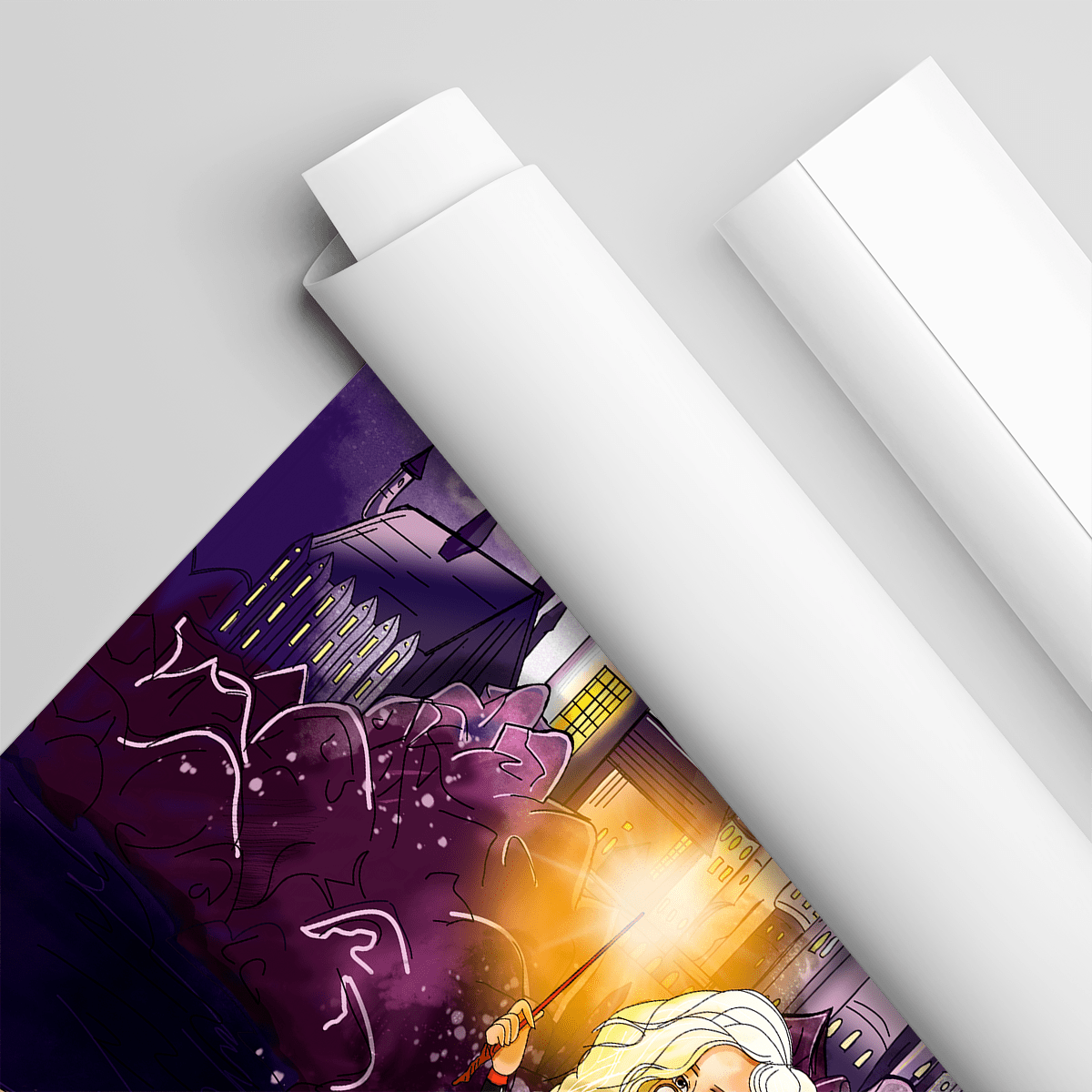 Czarodziejka - plakat, spersonalizowany prezent dla niej - Adamell.pl