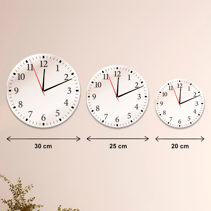 Czas świąt - zegar, spersonalizowany prezent dla siostry - Adamell.pl