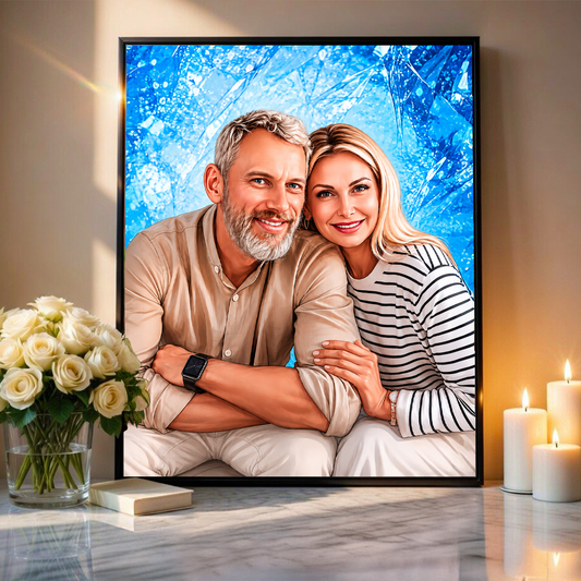 Dla kochanych rodziców - plakat, spersonalizowany prezent dla rodziców - Adamell.pl