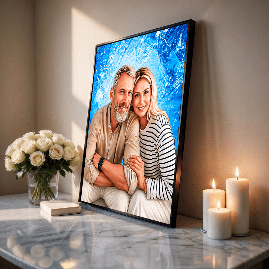 Dla kochanych rodziców - plakat, spersonalizowany prezent dla rodziców - Adamell.pl