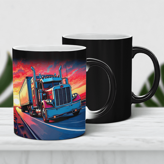 Doskonały kierowca - 1x Kubek magiczny z nadrukiem, spersonalizowany prezent dla kierowcy - Adamell.pl