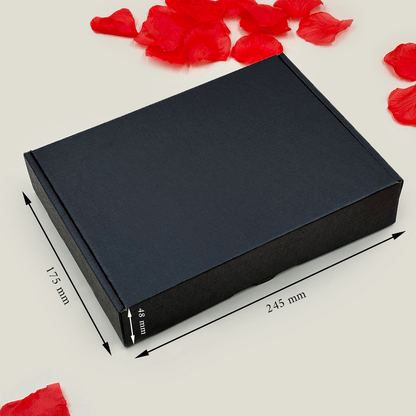 Druk na szkle 90 URODZINY + wisiorek box 2 w 1 - zestaw prezentowy, spersonalizowany prezent na urodziny - Adamell.pl