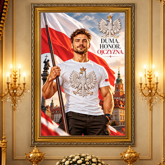 Duma i Honor – Portret na płótnie dla Niego - Adamell.pl