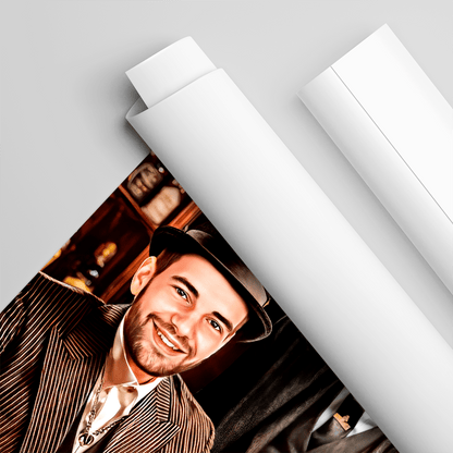 Dżentelmeni - plakat, spersonalizowany prezent dla przyjaciela - Adamell.pl