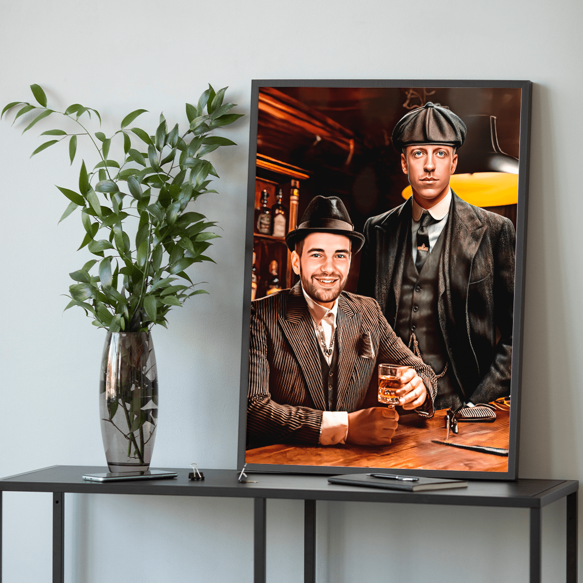 Dżentelmeni - plakat, spersonalizowany prezent dla przyjaciela - Adamell.pl