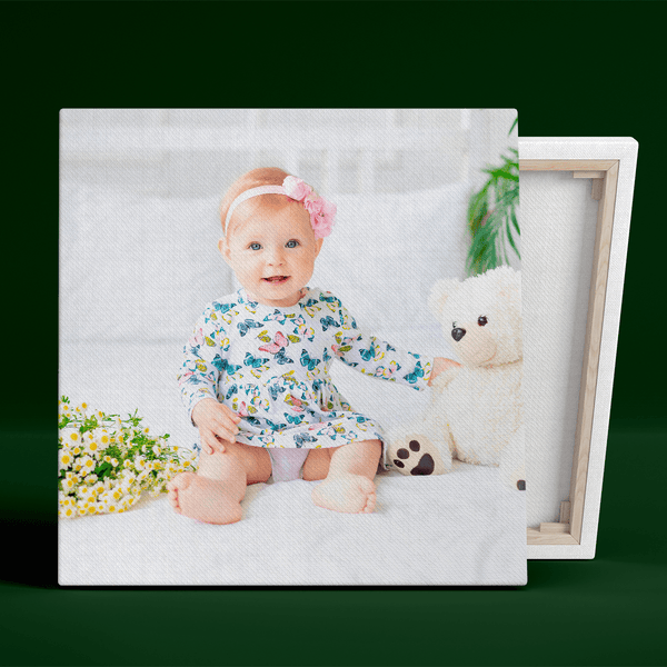Dziecko zdjęcie - druk na płótnie, spersonalizowany prezent dla dziecka - Adamell.pl