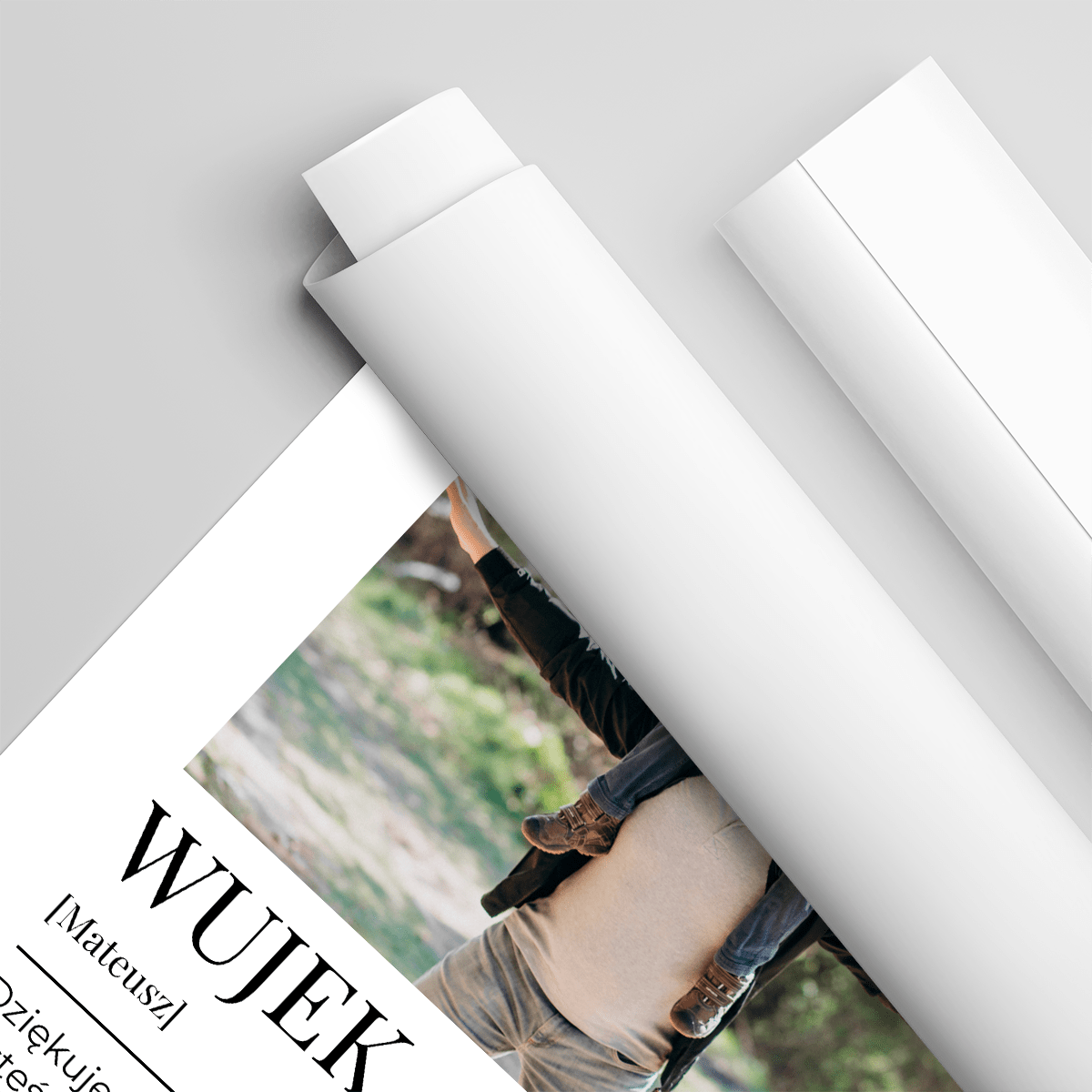 Dziękuję Ci za wszystko - plakat, spersonalizowany prezent dla wujka - Adamell.pl