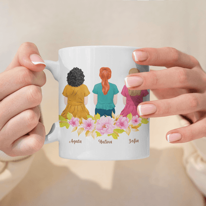 Dzień Kobiet - 1x Kubek z nadrukiem, spersonalizowany prezent dla kobiety - Adamell.pl