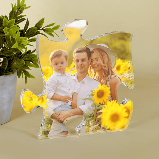 Fotografia rodzinna - Druk na szkle - puzzel, spersonalizowany prezent dla rodziców - Adamell.pl