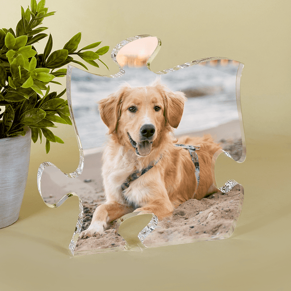 Fotografia ukochanego psa - Druk na szkle - puzzel, spersonalizowany prezent - Adamell.pl
