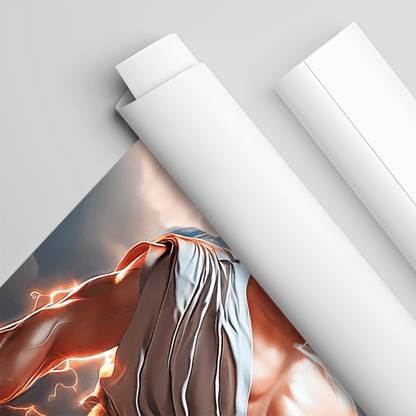 Grecki bóg - plakat, spersonalizowany prezent dla niego - Adamell.pl