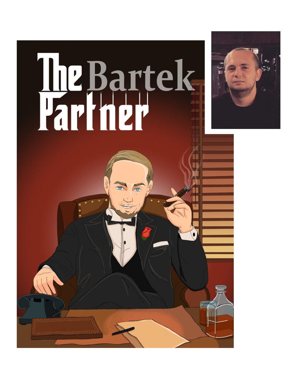 Jak gangster - plakat, spersonalizowany prezent dla niego - Adamell.pl