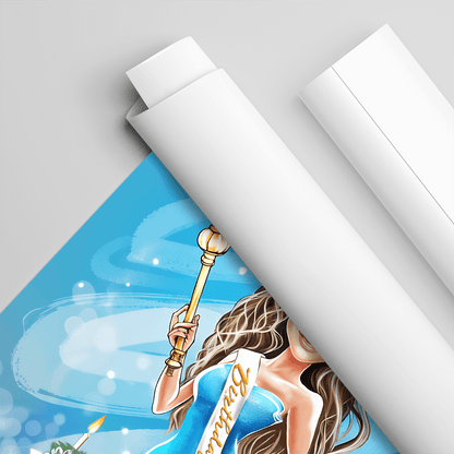 Jedyna taka na świcie - plakat, spersonalizowany prezent dla kobiety - Adamell.pl