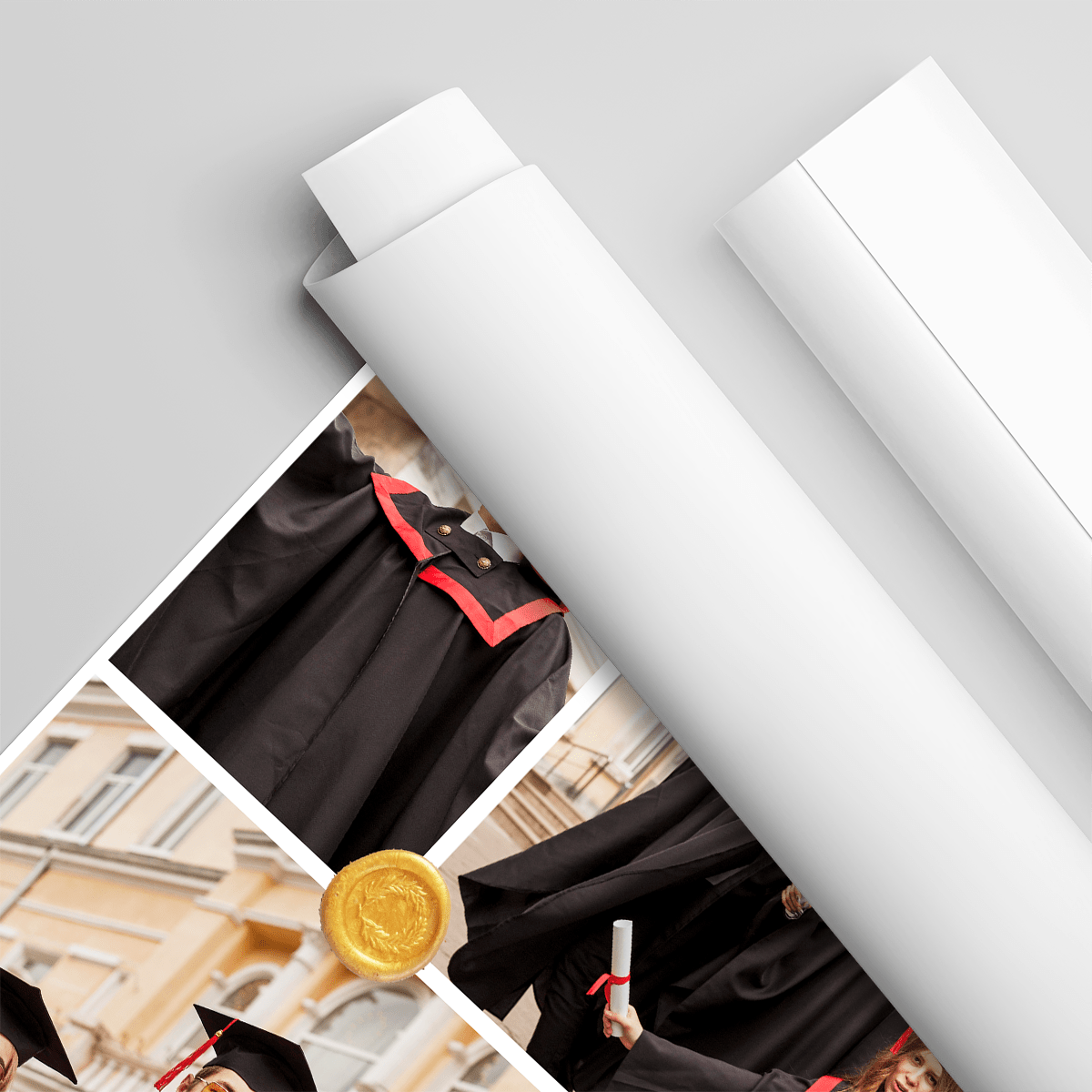 Kolaż magistra - plakat, spersonalizowany prezent dla absolwenta - Adamell.pl