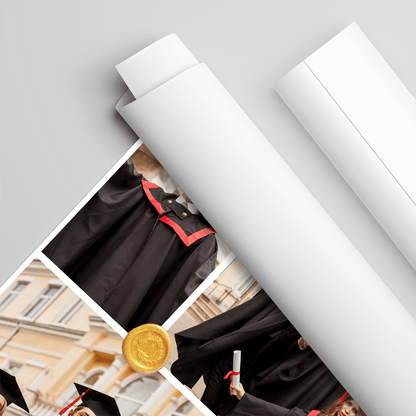 Kolaż magistra - plakat, spersonalizowany prezent dla absolwenta - Adamell.pl