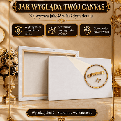 Kolaż ze zdjęć na płótnie Jaśniej niż gwiazdy — prezent dla mamy - Adamell.pl