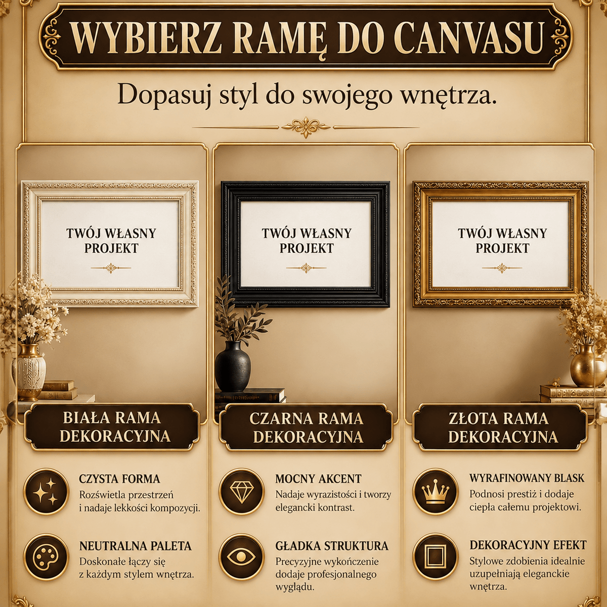 Kolaż ze zdjęć na płótnie Najlepszego z okazji 65 urodzin — prezent na urodziny - Adamell.pl