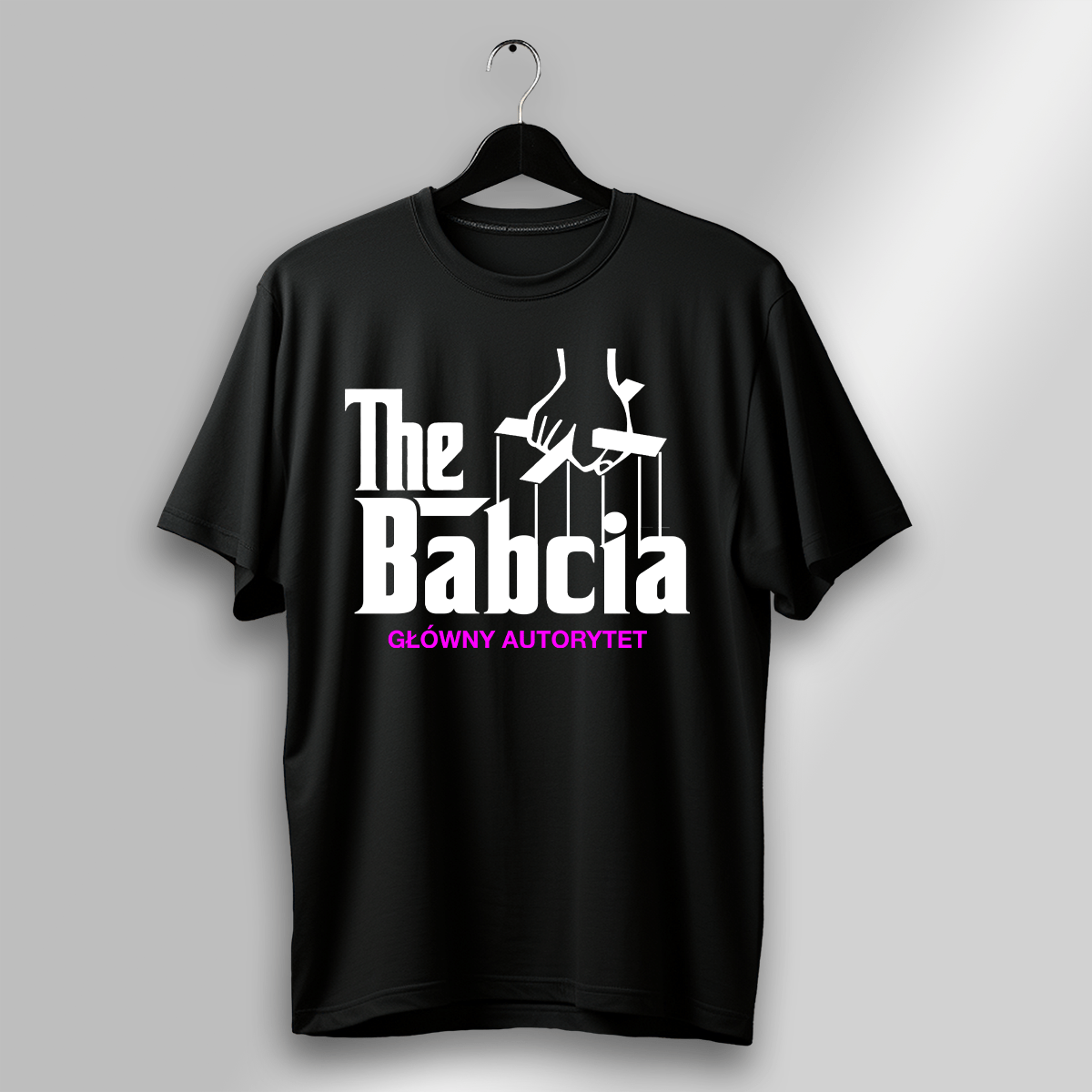 Koszulka damska z nadrukiem THE BABCIA - spersonalizowany prezent dla babci - Adamell.pl