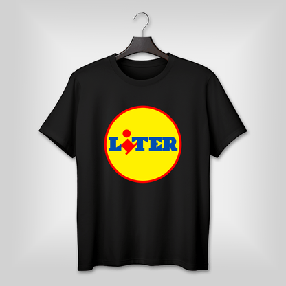 Koszulka unisex z nadrukiem LITER - prezent dla niej, niego - Adamell.pl