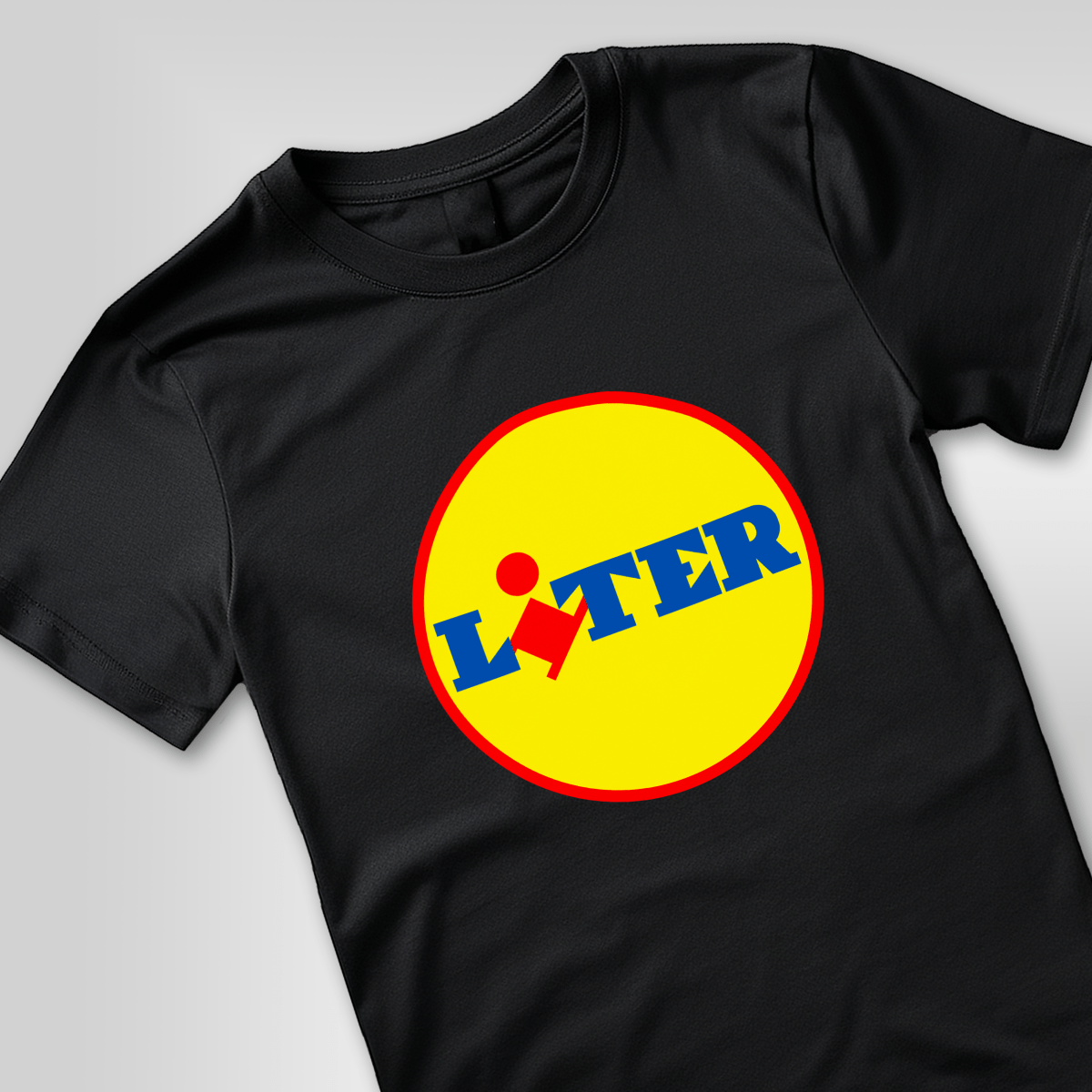 Koszulka unisex z nadrukiem LITER - prezent dla niej, niego - Adamell.pl