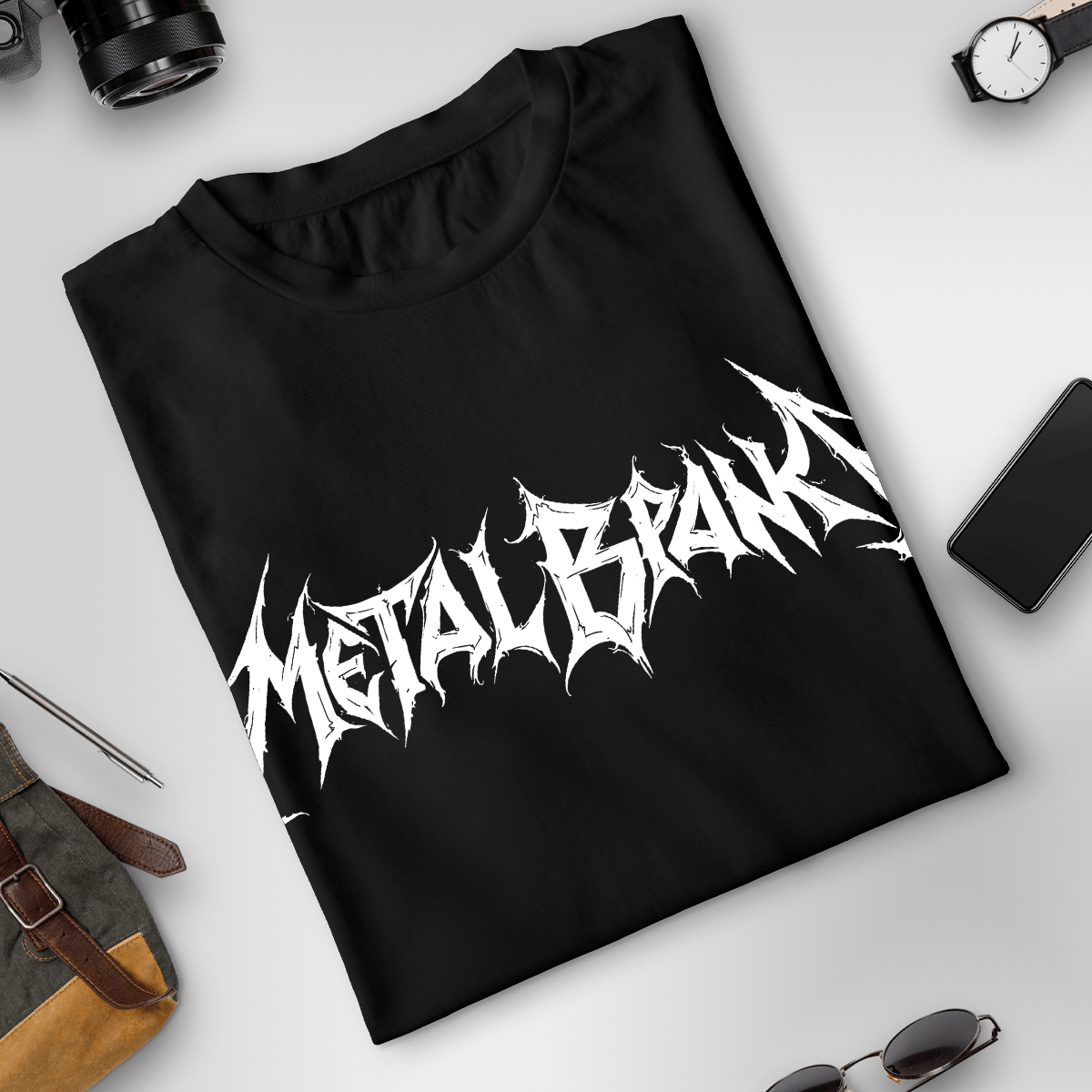 Koszulka unisex z nadrukiem METAL - prezent dla mężczyzny, kobiety - Adamell.pl