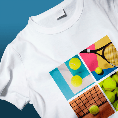 Koszulka unisex z nadrukiem TENIS - prezent dla mężczyzny, kobiety - Adamell.pl
