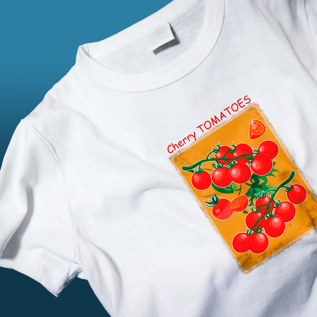 Koszulka unisex z nadrukiem TOMATOES - prezent dla niej, niego - Adamell.pl
