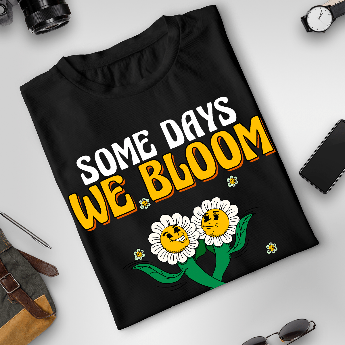 Koszulka unisex z nadrukiem WE BLOOM - prezent dla niej, niego - Adamell.pl