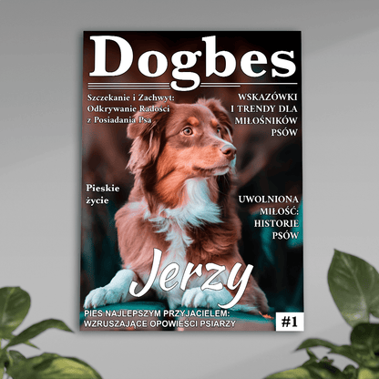Magazyn Dogbes - plakat, spersonalizowany prezent dla właściciela psa - Adamell.pl